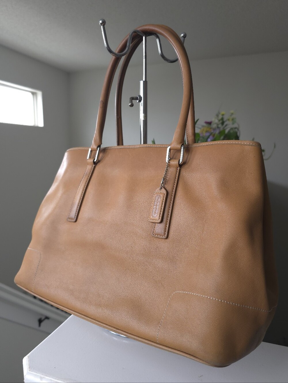 Coach #7757 Leather Hamptons Classic Carryall From 2002